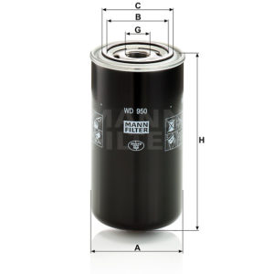 HYDRAULFILTER WD950