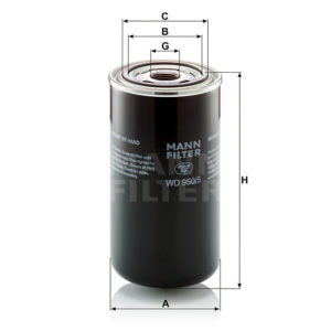 HYDRAULFILTER WD950/5