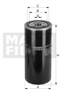 TRANSMISSIONSFILTER WH724